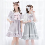 ヒロイン学園レースフリルワンピース