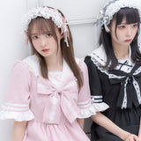 ヒロイン学園レースフリルワンピース