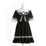 ヒロイン学園レースフリルワンピース