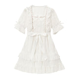 お姫様フリルレースワンピース