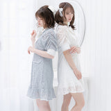 アフタヌーンティーレースビジューワンピース