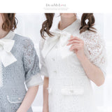 アフタヌーンティーレースビジューワンピース