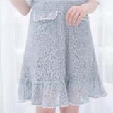 アフタヌーンティーレースビジューワンピース