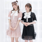 アフタヌーンティーレースビジューワンピース