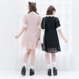 アフタヌーンティーレースビジューワンピース