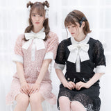 アフタヌーンティーレースビジューワンピース