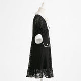 アフタヌーンティーレースビジューワンピース