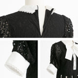 アフタヌーンティーレースビジューワンピース