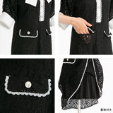 アフタヌーンティーレースビジューワンピース