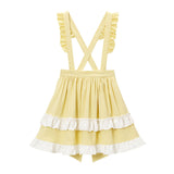 大きめリボンフリルロリータスカート