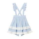 大きめリボンフリルロリータスカート