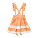 大きめリボンフリルロリータスカート