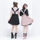 【メール便】スクエアフリルボウタイリボンブラウス