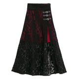 2wayレーススリットスカート