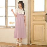 バックリボンジャンスカワンピース