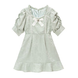 ジャガードパワショルビジューワンピース