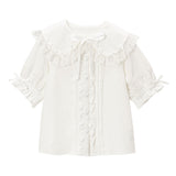 リボンレースロリータブラウス