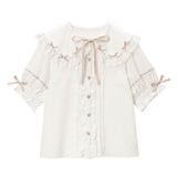 リボンレースロリータブラウス