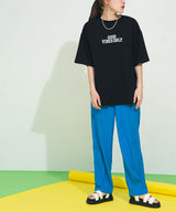 フットボールプリントロゴTシャツ