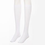 【メール便】ガーリーホワイトハイソックス