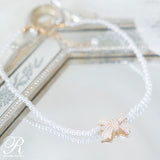 パールリボンチョーカー