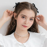 パールリボンチョーカー