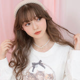 パールリボンチョーカー