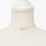 パールリボンチョーカー