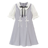 バイカラーJSKコーデワンピース