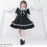 ヒロイン学園レースフリルワンピース