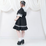 ヒロイン学園レースフリルワンピース