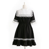 ヒロイン学園レースフリルワンピース