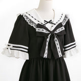 ヒロイン学園レースフリルワンピース