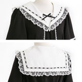 ヒロイン学園レースフリルワンピース