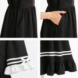 ヒロイン学園レースフリルワンピース