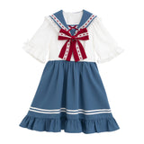 ヒロイン学園レースフリルワンピース