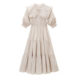 セーラーティアードワンピース