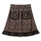 レースアップポケットレーススカート