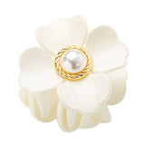 パールフラワークリップ