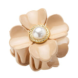 パールフラワークリップ