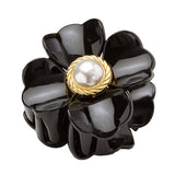 パールフラワークリップ