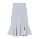 【メール便】とろりんスリットマーメイドスカート