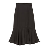 【メール便】とろりんスリットマーメイドスカート