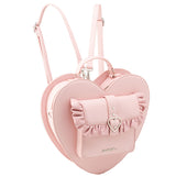 ビッグハートフリルポケット3wayバッグ