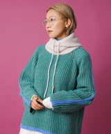 バラクラバフーディ【ニット】