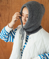 バラクラバフーディ【ニット】