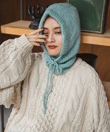 バラクラバフーディ【ニット】