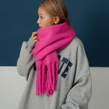 バルキーカラフルマフラー