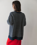 バーズアイニットプルオーバー