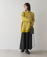 バーズアイニットプルオーバー